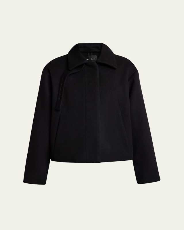 Darcy Brushed Wool Cashmere Jacket